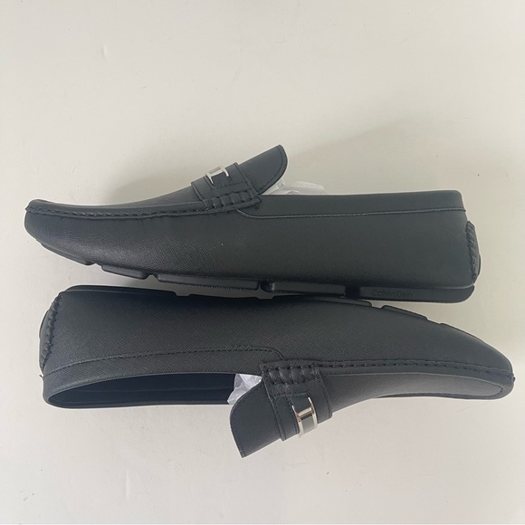 Calvin Klein Mens Merve Logo Metal Bit Driver In Black Weave New In Box -Reemoly main image 5